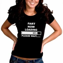 Bewild Fart Loading Girl's T-Shirt