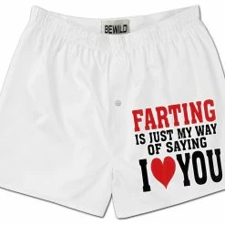 Bewild Farting Is My Way Of Saying I Love You Boxer Shorts Men's Boxers