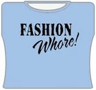 Bewild Fashion Whore! Girls T-Shirt