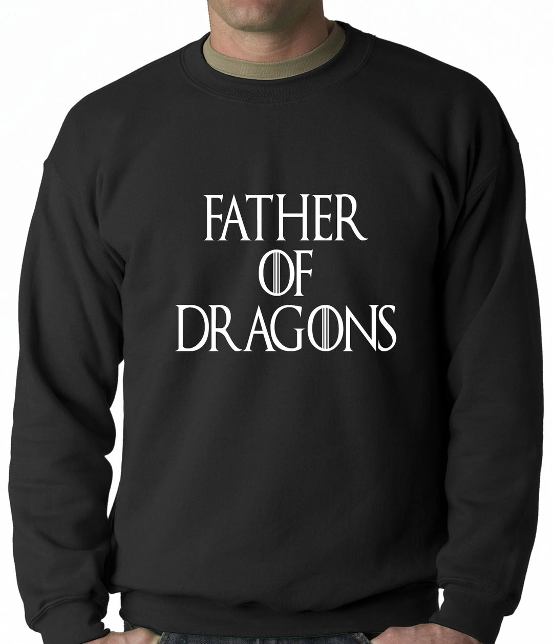 Bewild Famous Quotes And Sayings Father Of Dragons Adult Crewneck 3 Bewild Famous Quotes And Sayings Father Of Dragons Adult Crewneck