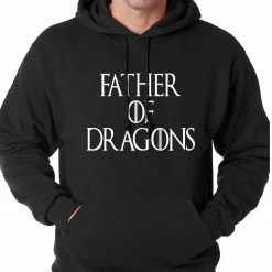 Bewild Comic Con & Gaming Clothing Video Game Father Of Dragons Adult Hoodie
