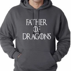 Bewild Comic Con & Gaming Clothing Video Game Father Of Dragons Adult Hoodie