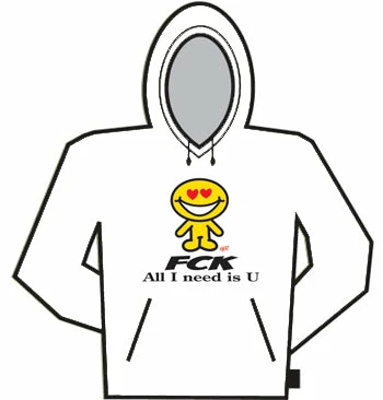Bewild Cool Funny & Offensive FCK All I Need Is U Hoodie 3 Bewild Cool Funny & Offensive FCK All I Need Is U Hoodie