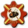 Bewild Fire Dept Round Lapel Pin Lapel Pins