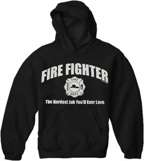 Bewild Fire Fighter The Hardest Job You'll Ever Love Hoodie Cool Funny & Offensive 5 Bewild Fire Fighter The Hardest Job You'll Ever Love Hoodie Cool Funny & Offensive