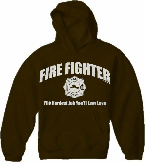 Bewild Fire Fighter The Hardest Job You'll Ever Love Hoodie Cool Funny & Offensive 6 Bewild Fire Fighter The Hardest Job You'll Ever Love Hoodie Cool Funny & Offensive