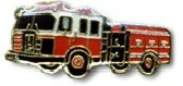 Bewild Fire Truck Pumper Lapel Pin Lapel Pins