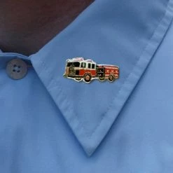Bewild Fire Truck Pumper Lapel Pin Lapel Pins