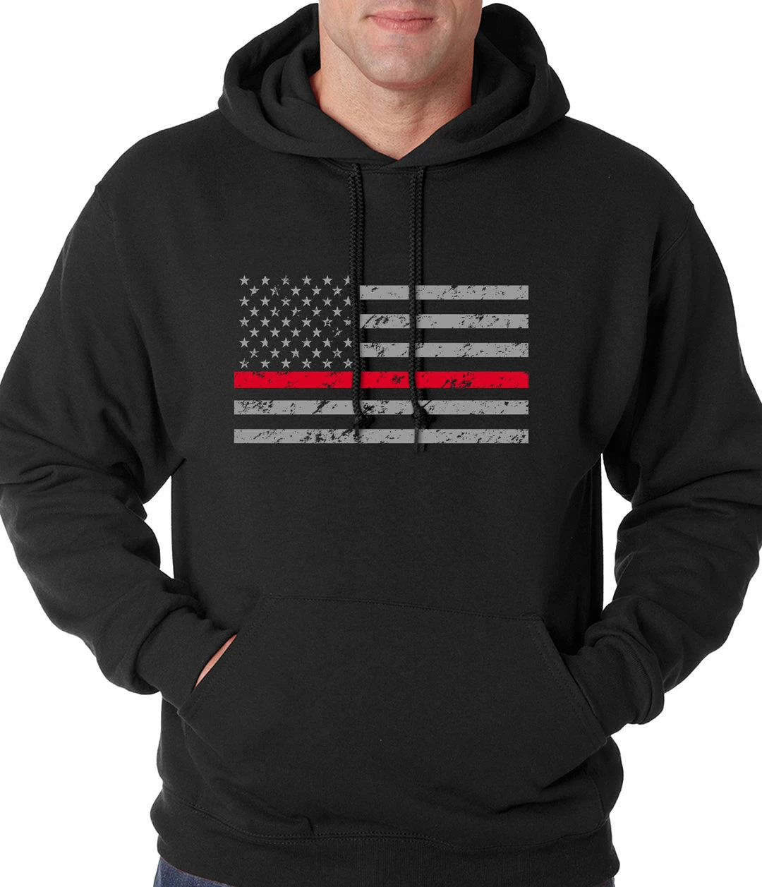 Bewild Firefighter Thin Red Line American Flag - Support Firefighter Department Horizontal Adult Hoodie Cool Funny & Offensive 3 Bewild Firefighter Thin Red Line American Flag - Support Firefighter Department Horizontal Adult Hoodie Cool Funny & Offensive
