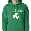 Bewild Fit Shaced (Shit Faced) St. Patricks Day Shamrock Drinking Adult Hoodie St.Patricks Day