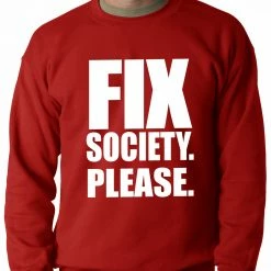 Bewild Positive Reinforcement Fix Society. Please. Transgender Equality Adult Crewneck