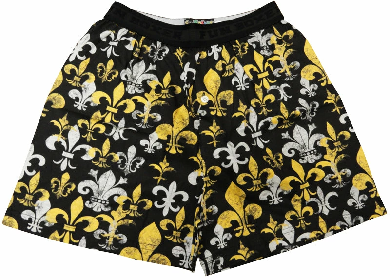 Bewild Fleur De Lis Boxer Shorts 3 Bewild Fleur De Lis Boxer Shorts