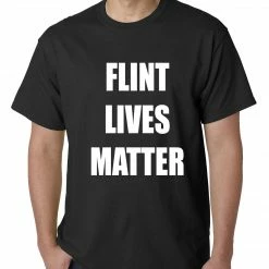 Bewild Flint Michigan Lives Matter Mens T-shirt