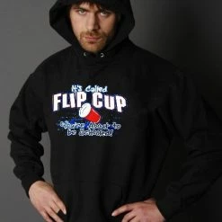 Bewild Flip Cup - You're About To Get Schooled Hoodie Cool Funny & Offensive