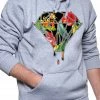 Bewild Floral Dripping Diamond Adult Hoodie