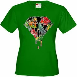Bewild Floral Dripping Diamond Girl's T-Shirt Cool Funny & Offensive 18 Bewild Floral Dripping Diamond Girl's T-Shirt Cool Funny & Offensive