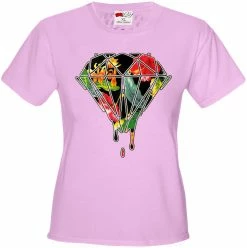 Bewild Floral Dripping Diamond Girl's T-Shirt Cool Funny & Offensive 20 Bewild Floral Dripping Diamond Girl's T-Shirt Cool Funny & Offensive