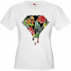Bewild Floral Dripping Diamond Girl's T-Shirt Cool Funny & Offensive 23 Bewild Floral Dripping Diamond Girl's T-Shirt Cool Funny & Offensive