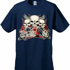 Bewild Flying Skulls Of Death Men's T-Shirt