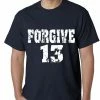 Bewild Forgive #13 Baseball Mens T-shirt