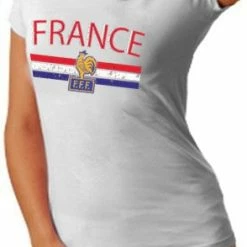 Bewild France Vintage Shield International Girls T-Shirt Nationality & Ethnic