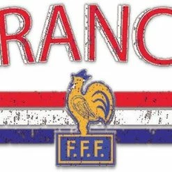 Bewild France Vintage Shield International Girls T-Shirt Nationality & Ethnic