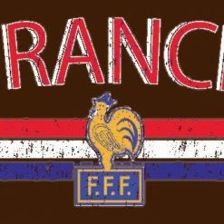 Bewild Nationality & Ethnic France Vintage Shield International Hoodie