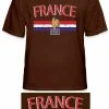 Bewild France Vintage Shield International Mens T-Shirt Nationality & Ethnic
