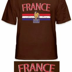 Bewild France Vintage Shield International Mens T-Shirt Nationality & Ethnic