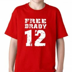 Bewild Free Brady #12 - Deflategate New England Football Kids T-shirt 8 Bewild Free Brady #12 - Deflategate New England Football Kids T-shirt