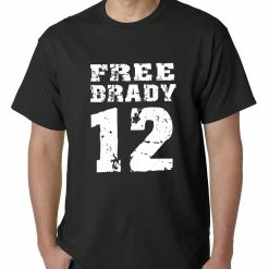 Bewild Free Brady #12 - Deflategate New England Football Mens T-shirt Sport Inspiration
