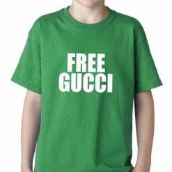 Bewild Free Gucci Guwop Kids T-shirt Hip-Hop Inspired Clothing