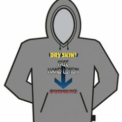 Bewild Cool Funny & Offensive Free Hand Lotion Hoodie