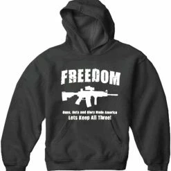 Bewild Freedom Guns Guts Glory Adult Hoodie Cool Funny & Offensive 14 Bewild Freedom Guns Guts Glory Adult Hoodie Cool Funny & Offensive