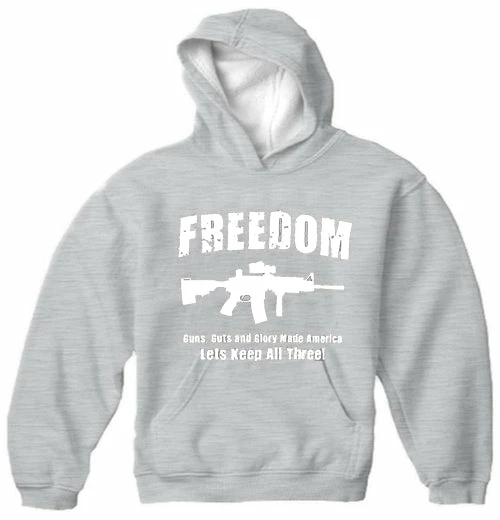 Bewild Freedom Guns Guts Glory Adult Hoodie Cool Funny & Offensive 7 Bewild Freedom Guns Guts Glory Adult Hoodie Cool Funny & Offensive