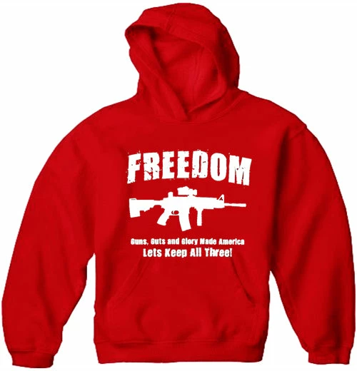 Bewild Freedom Guns Guts Glory Adult Hoodie Cool Funny & Offensive 8 Bewild Freedom Guns Guts Glory Adult Hoodie Cool Funny & Offensive