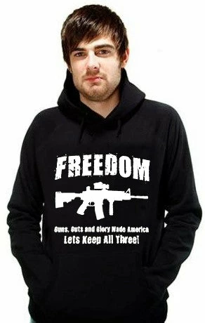 Bewild Freedom Guns Guts Glory Adult Hoodie Cool Funny & Offensive 9 Bewild Freedom Guns Guts Glory Adult Hoodie Cool Funny & Offensive