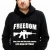 Bewild Freedom Guns Guts Glory Adult Hoodie Cool Funny & Offensive 1 Bewild Freedom Guns Guts Glory Adult Hoodie Cool Funny & Offensive