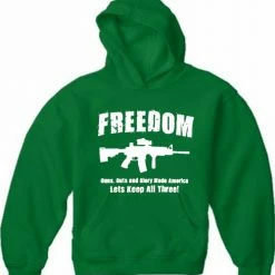 Bewild Freedom Guns Guts Glory Adult Hoodie Cool Funny & Offensive 13 Bewild Freedom Guns Guts Glory Adult Hoodie Cool Funny & Offensive