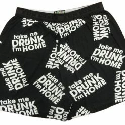 Bewild Fun Boxers - Take Me Drunk I'm Home Men's Boxers
