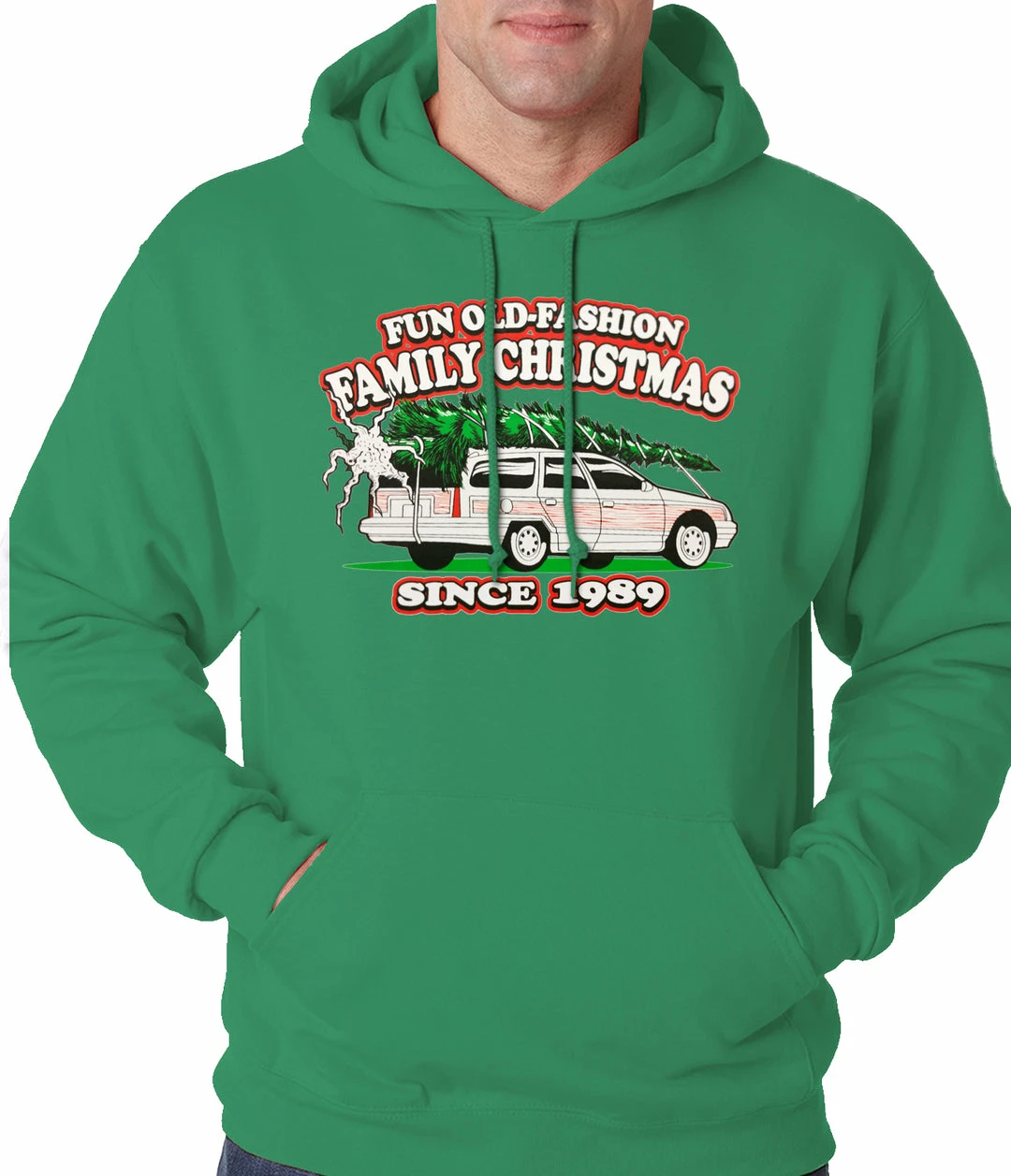 Bewild Fun Old-Fashioned Family Christmas Since 1989 Adult Hoodie Holiday Prints 3 Bewild Fun Old-Fashioned Family Christmas Since 1989 Adult Hoodie Holiday Prints