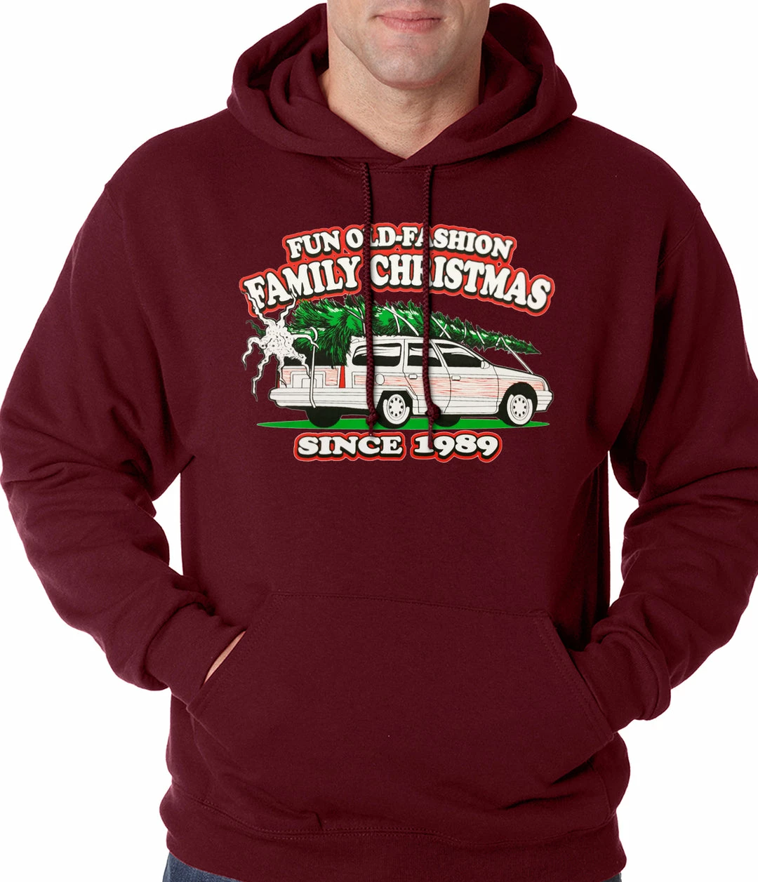Bewild Fun Old-Fashioned Family Christmas Since 1989 Adult Hoodie Holiday Prints 9 Bewild Fun Old-Fashioned Family Christmas Since 1989 Adult Hoodie Holiday Prints
