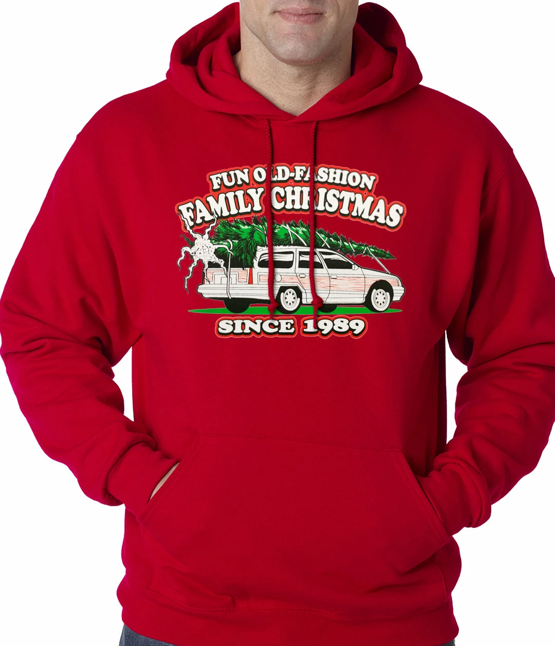 Bewild Fun Old-Fashioned Family Christmas Since 1989 Adult Hoodie Holiday Prints 11 Bewild Fun Old-Fashioned Family Christmas Since 1989 Adult Hoodie Holiday Prints