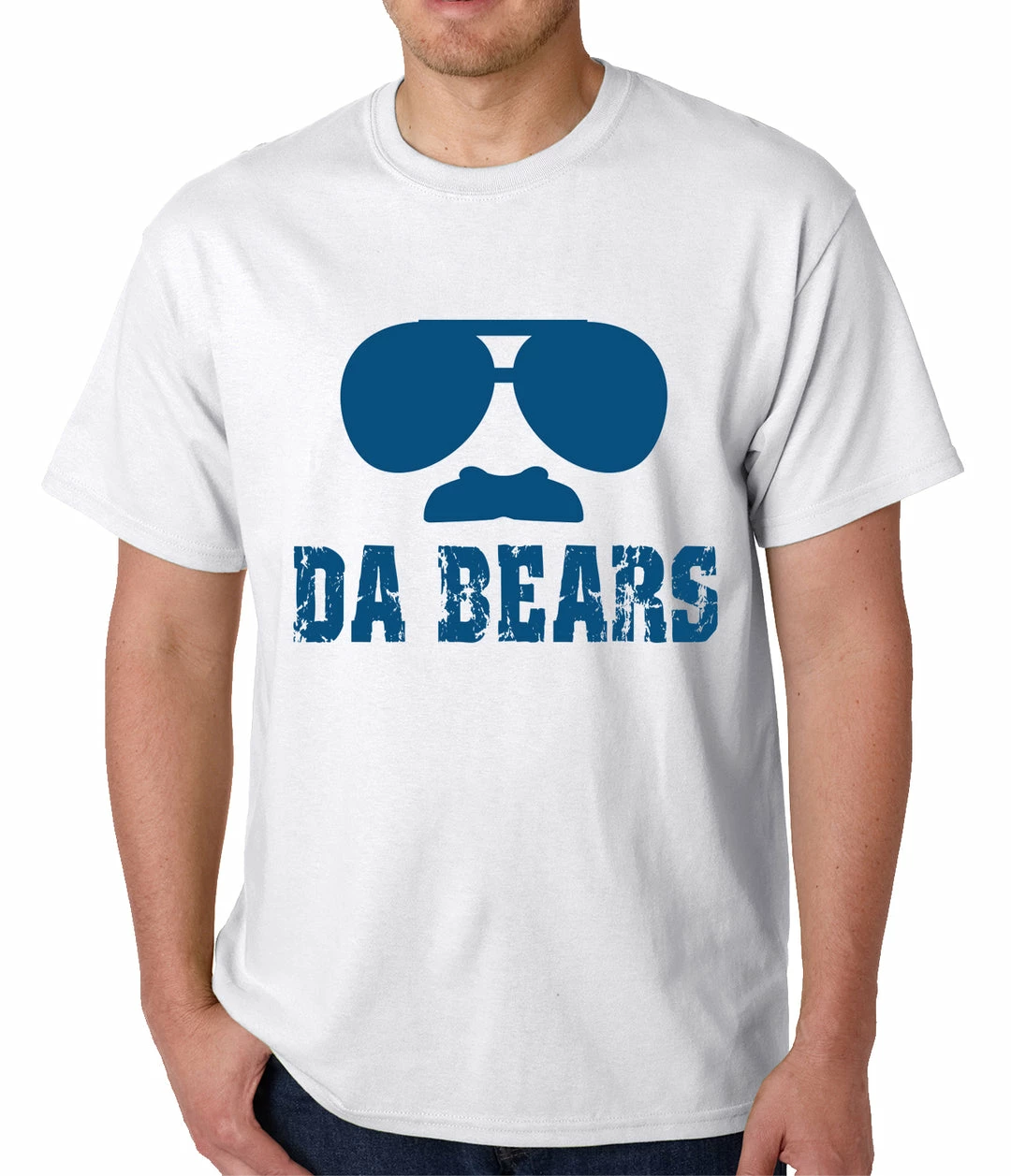 Bewild Sport Inspiration Funny "Da Bears" Sunglasses & Mustache Mens T-shirt 9 Bewild Sport Inspiration Funny "Da Bears" Sunglasses & Mustache Mens T-shirt