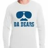 Bewild Funny "Da Bears" Sunglasses & Mustache Thermal Shirt Sport Inspiration