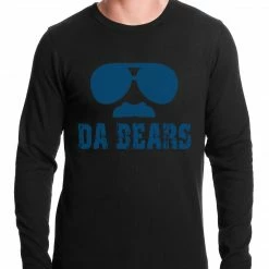 Bewild Funny "Da Bears" Sunglasses & Mustache Thermal Shirt Sport Inspiration 6 Bewild Funny