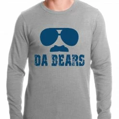 Bewild Funny "Da Bears" Sunglasses & Mustache Thermal Shirt Sport Inspiration 7 Bewild Funny