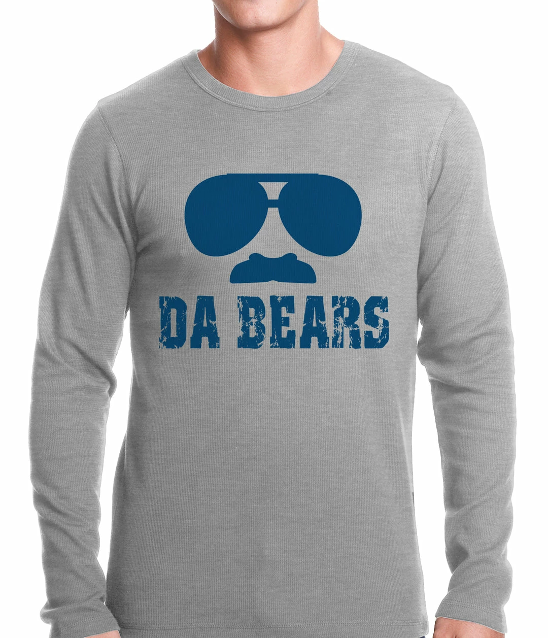Bewild Funny "Da Bears" Sunglasses & Mustache Thermal Shirt Sport Inspiration 5 Bewild Funny "Da Bears" Sunglasses & Mustache Thermal Shirt Sport Inspiration