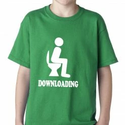 Bewild Funny Downloading Poop Kids T-shirt 14 Bewild Funny Downloading Poop Kids T-shirt