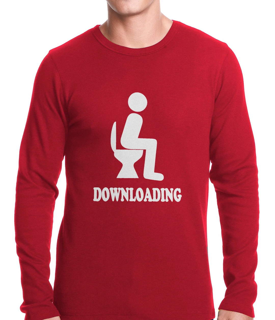 Bewild Funny Downloading Poop Thermal Shirt 4 Bewild Funny Downloading Poop Thermal Shirt